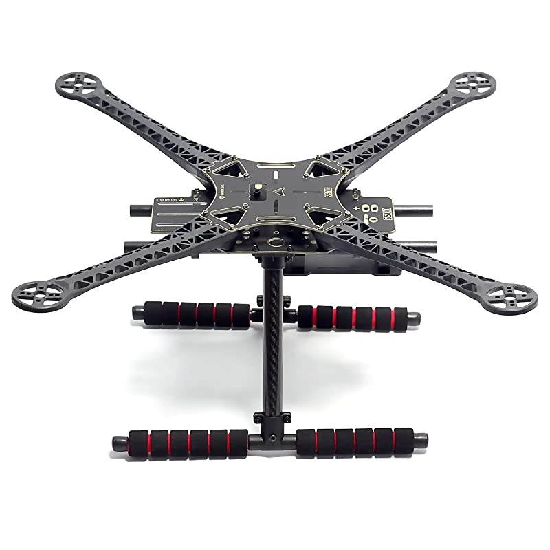S500 Quadcopter Frame Stretch X FPV Drone Frame Kit PCB Version with Carbon Fiber Landing Gear