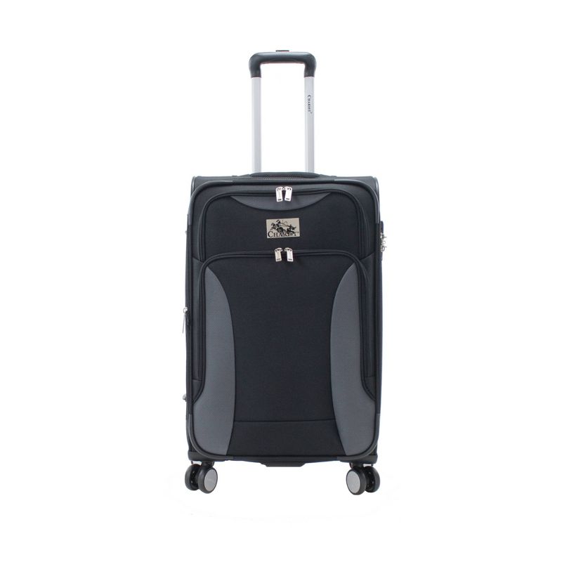 Chariot Travelware Madrid 3pc Luggage Set - Black