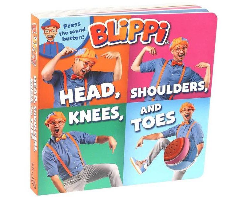 Blippi: Head, Shoulders, Knees, and Toes - (Board Book)