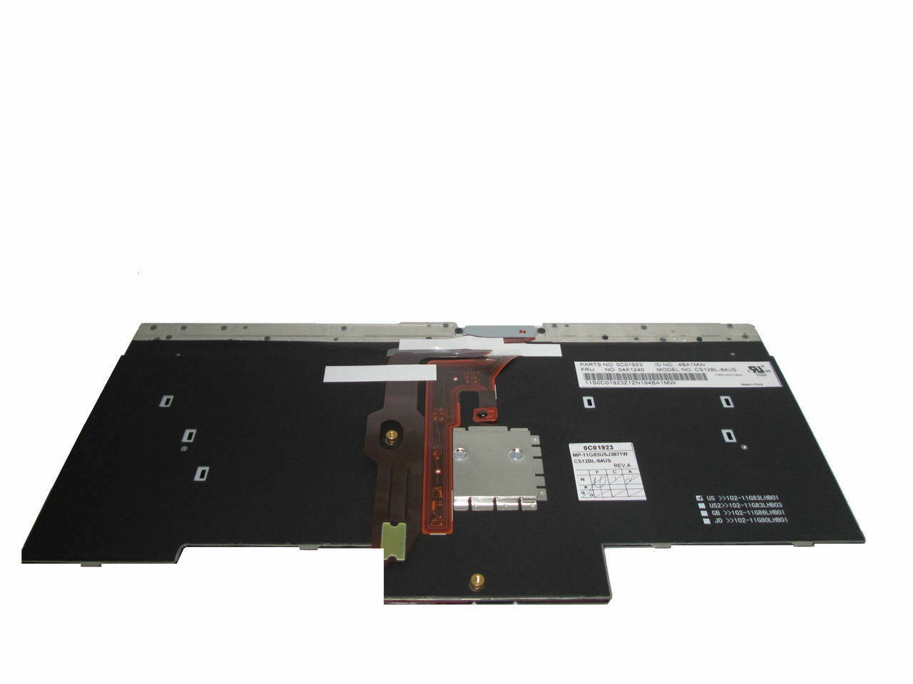 New Genuine Lenovo Thinkpad T530  Backlit keyboard 04X1240 T430 T430s X230 W530