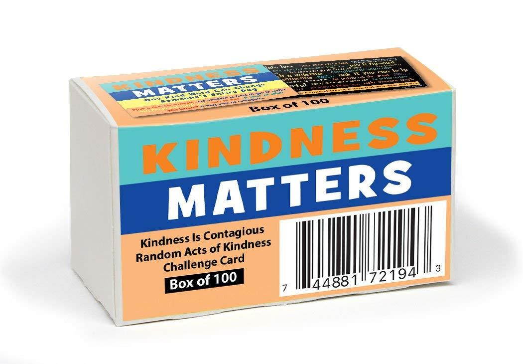 Kindness Matters Cards - Box of 100 - Kindness Is Contagious Challenge Card