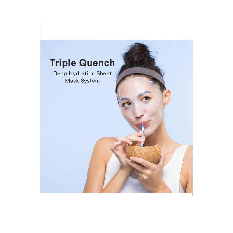 Julep Triple QuenchDeep Hydration Sheet Mask System - 2 pack