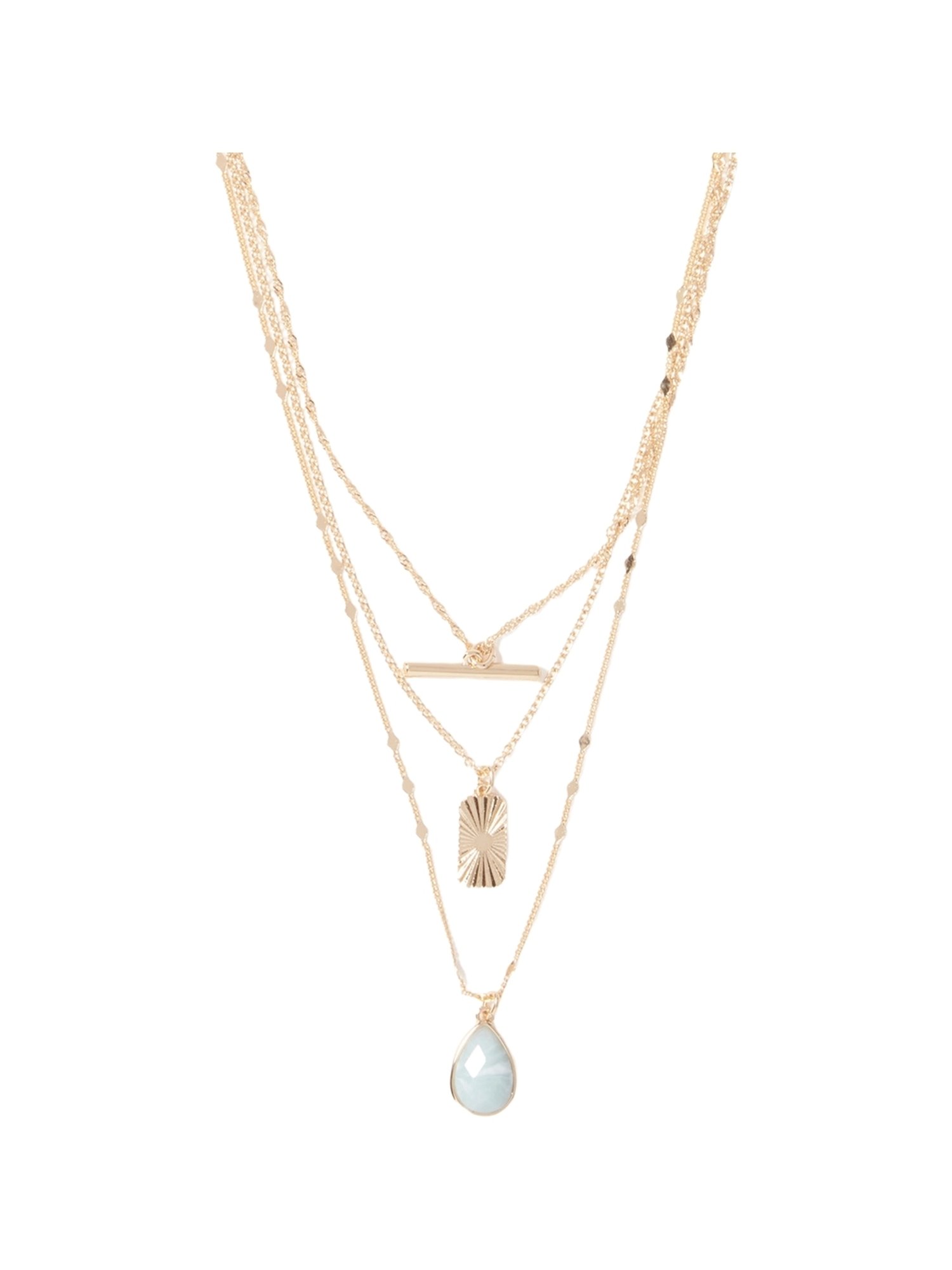 Forever New Suri Stone Layered Necklace