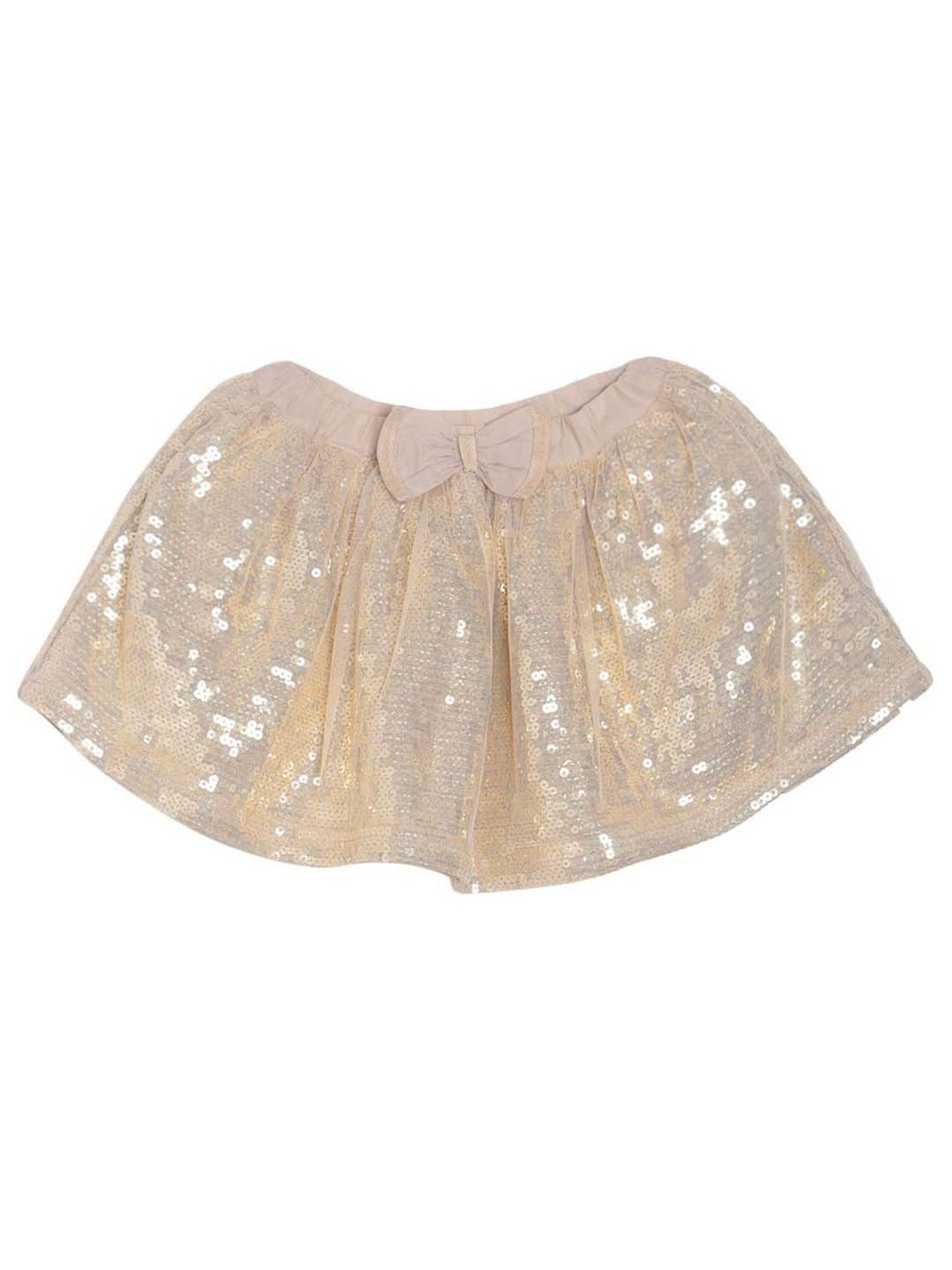 MINIKLUB Kids Blue Cotton Embellished Skirt