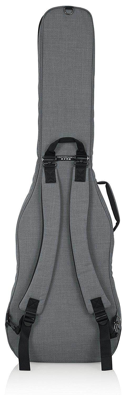 Gator GT-BASS-GRY Transit Bass Guitar Bag, Light Grey