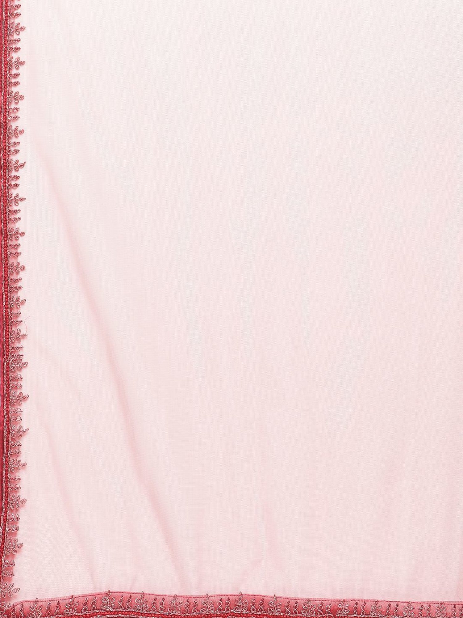 Stylee LIFESTYLE Maroon Embroidered Unstitched Dress Material