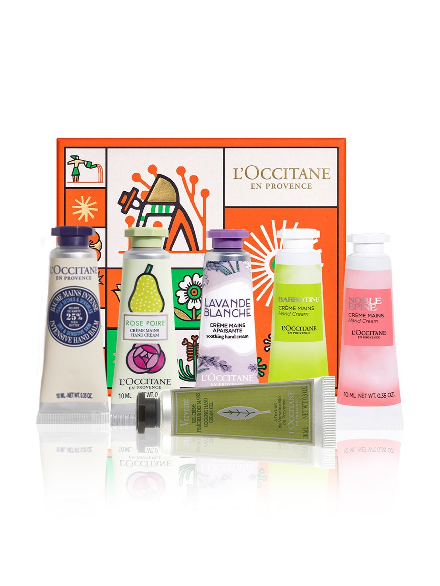 L'Occitane En Provence Hand Cream Garden Collection Set