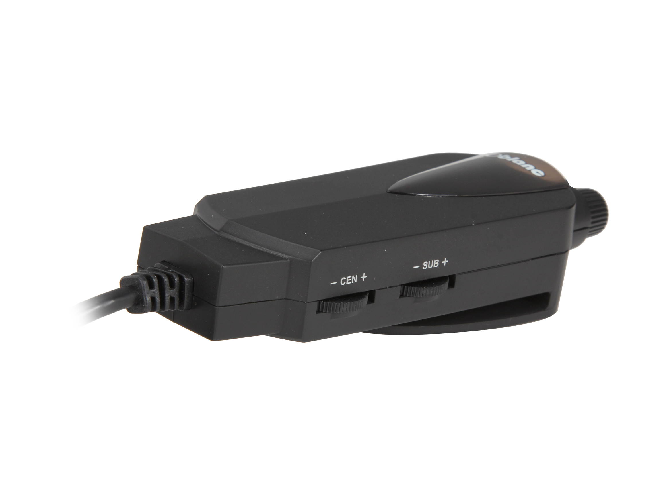 SYBA Cobra Black OG-AUD63065 COBRA510 NC2 5.1 Surround Sound Stereo Headphone with Boom Microphone