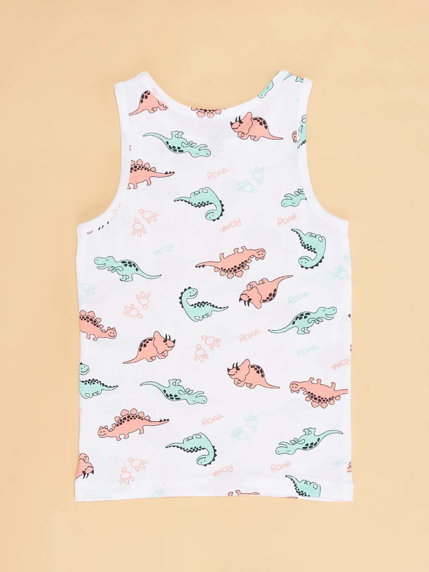 Palm Tree Kids Navy Printed Vest
