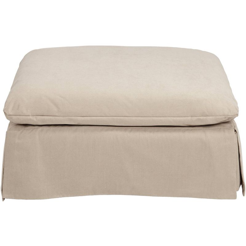 55 Downing Street Skye II Peyton Sahara Slipcover Modular Ottoman