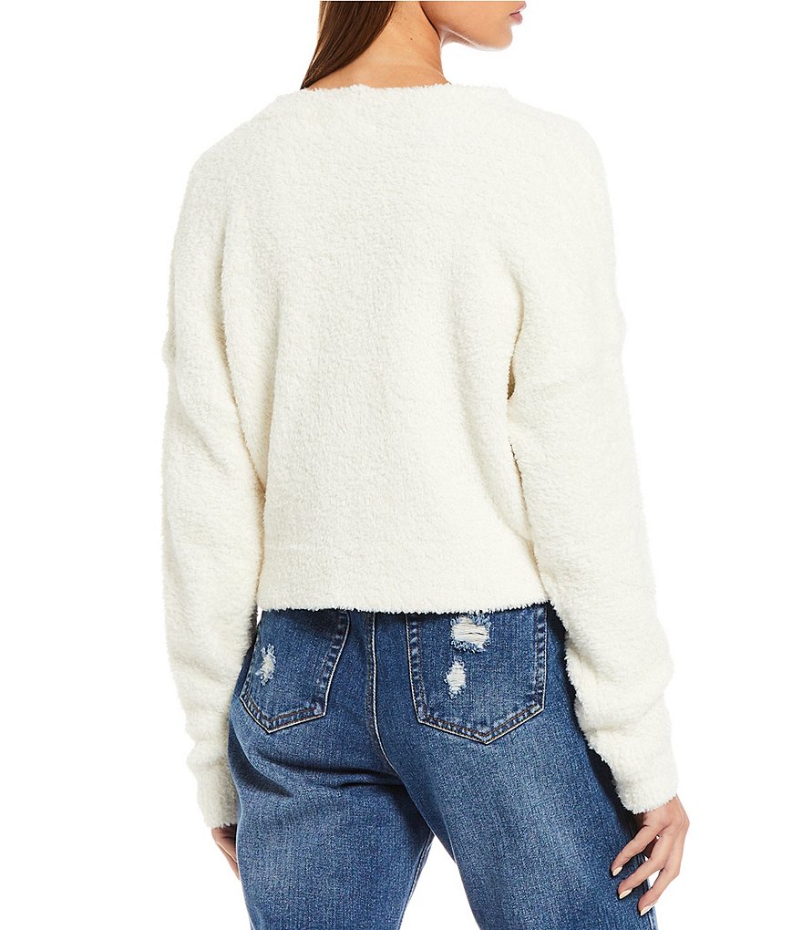 C&V Chelsea & Violet Cropped Cardigan Sweater