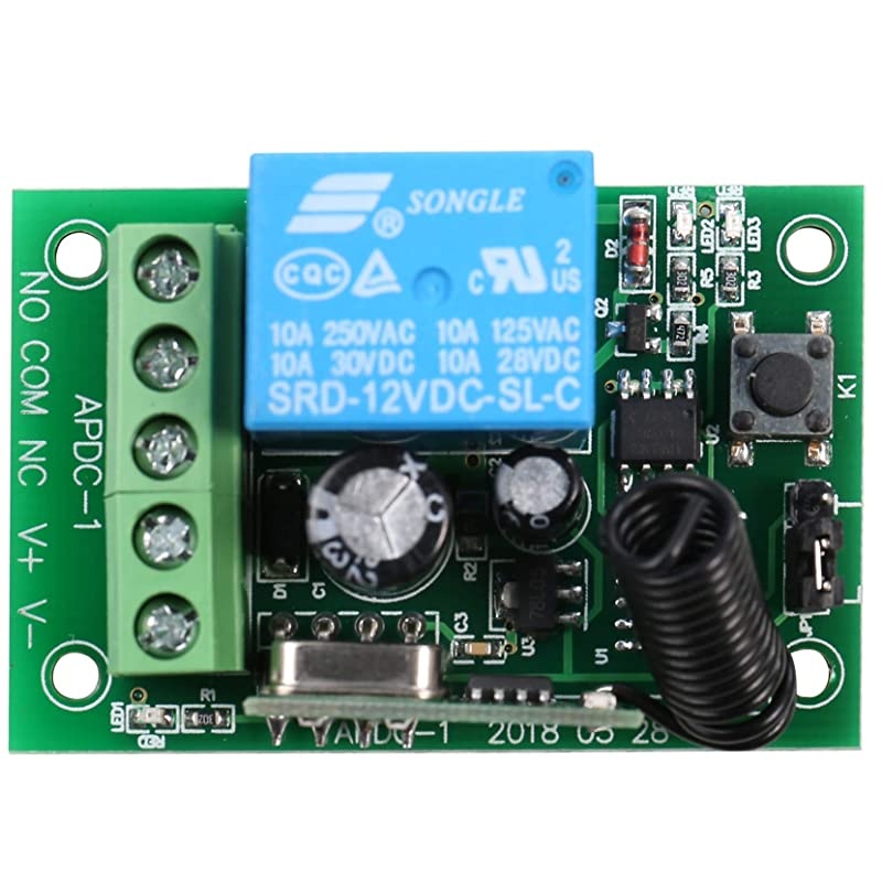 433MHz 1Channel Wireless Remote Control Switch Receiver