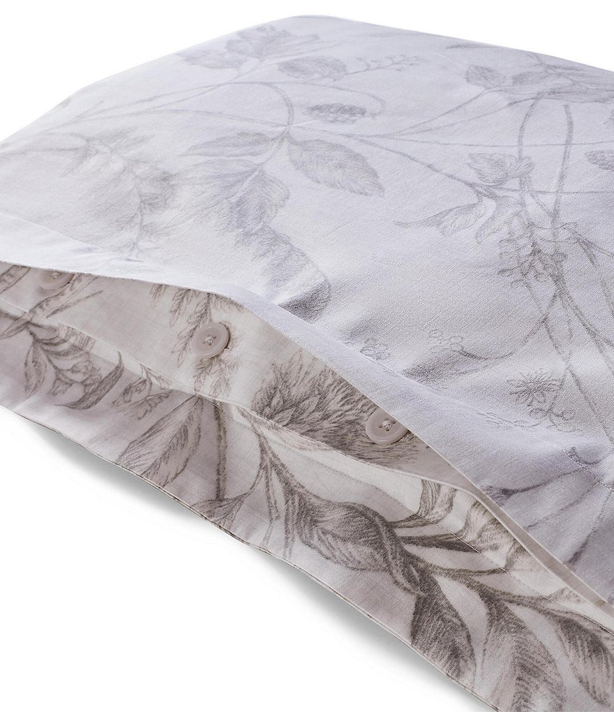Ralph Lauren Genevieve Collection Floral Sateen Sham