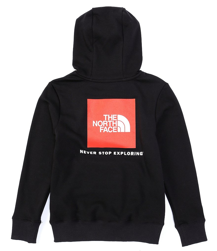 The North Face Little/Big Boys 5-20 Block-Logo Camp Fleece Pullover Hoodie
