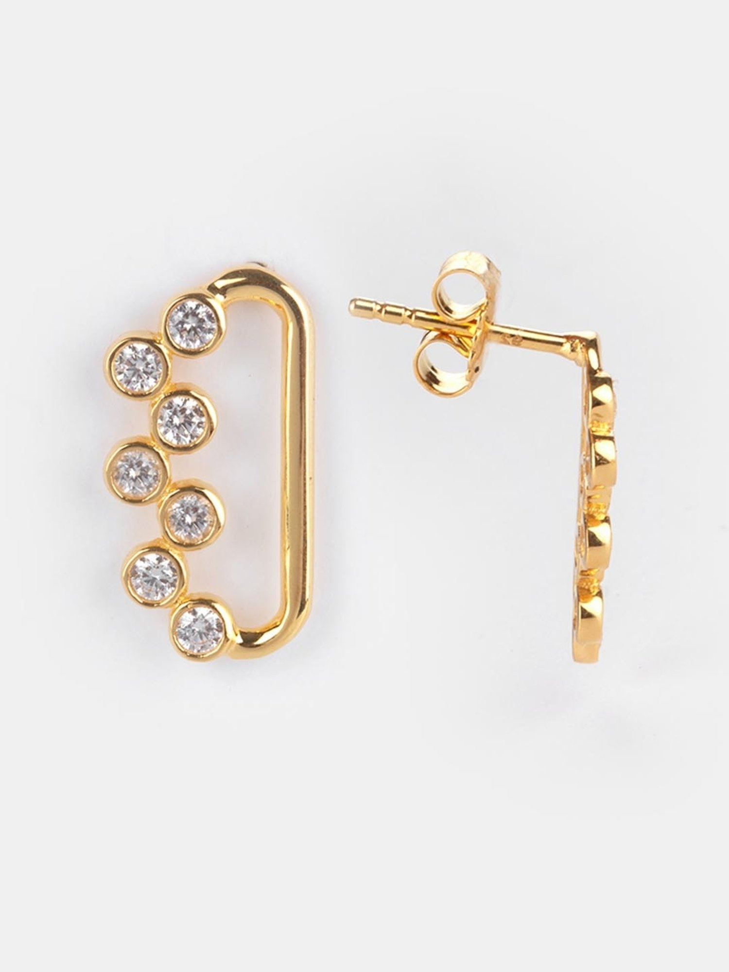 Shaya 92.5 Sterling Silver Midnight Memories Earrings for Women