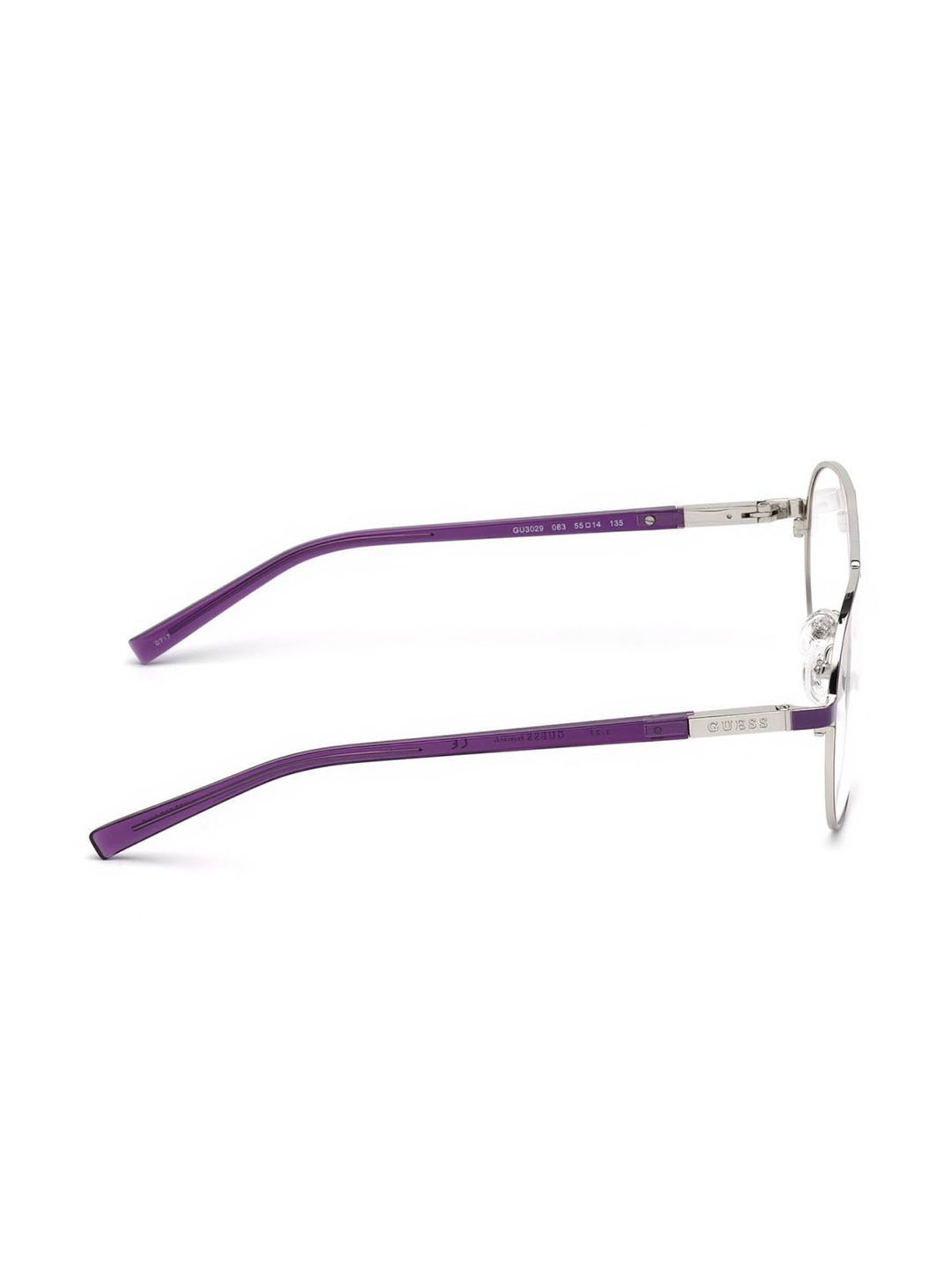 Guess Purple Pilot Unisex Eye Frames