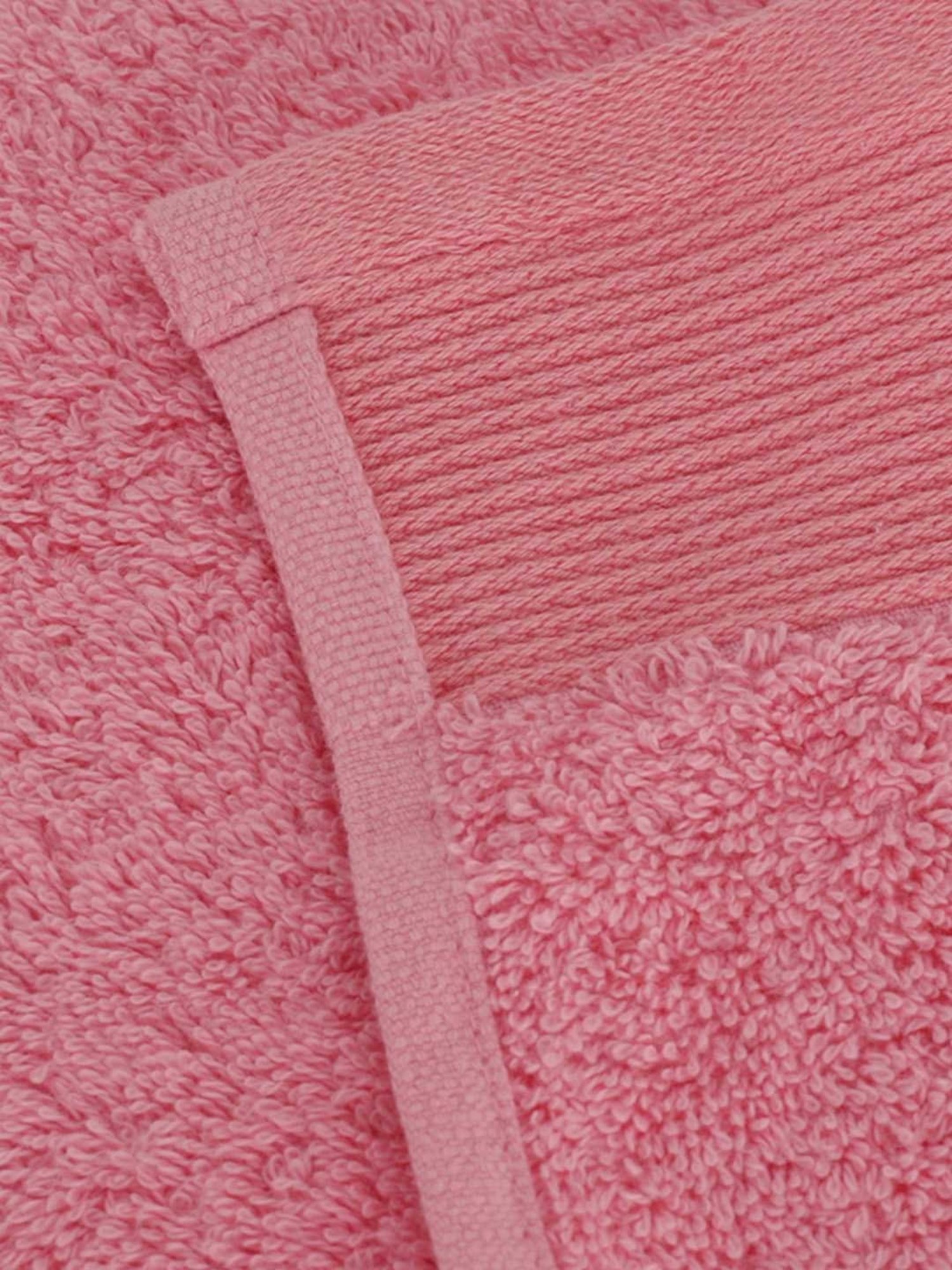Maspar Pink Cotton 550 GSM Hand Towels - Set of 2