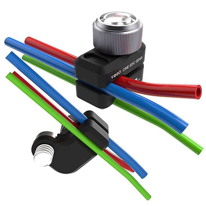 Camera Cage Cable Clamp Aluminum Cherry Cable Management Lock Clip for DSLR Cables and Camera Cage