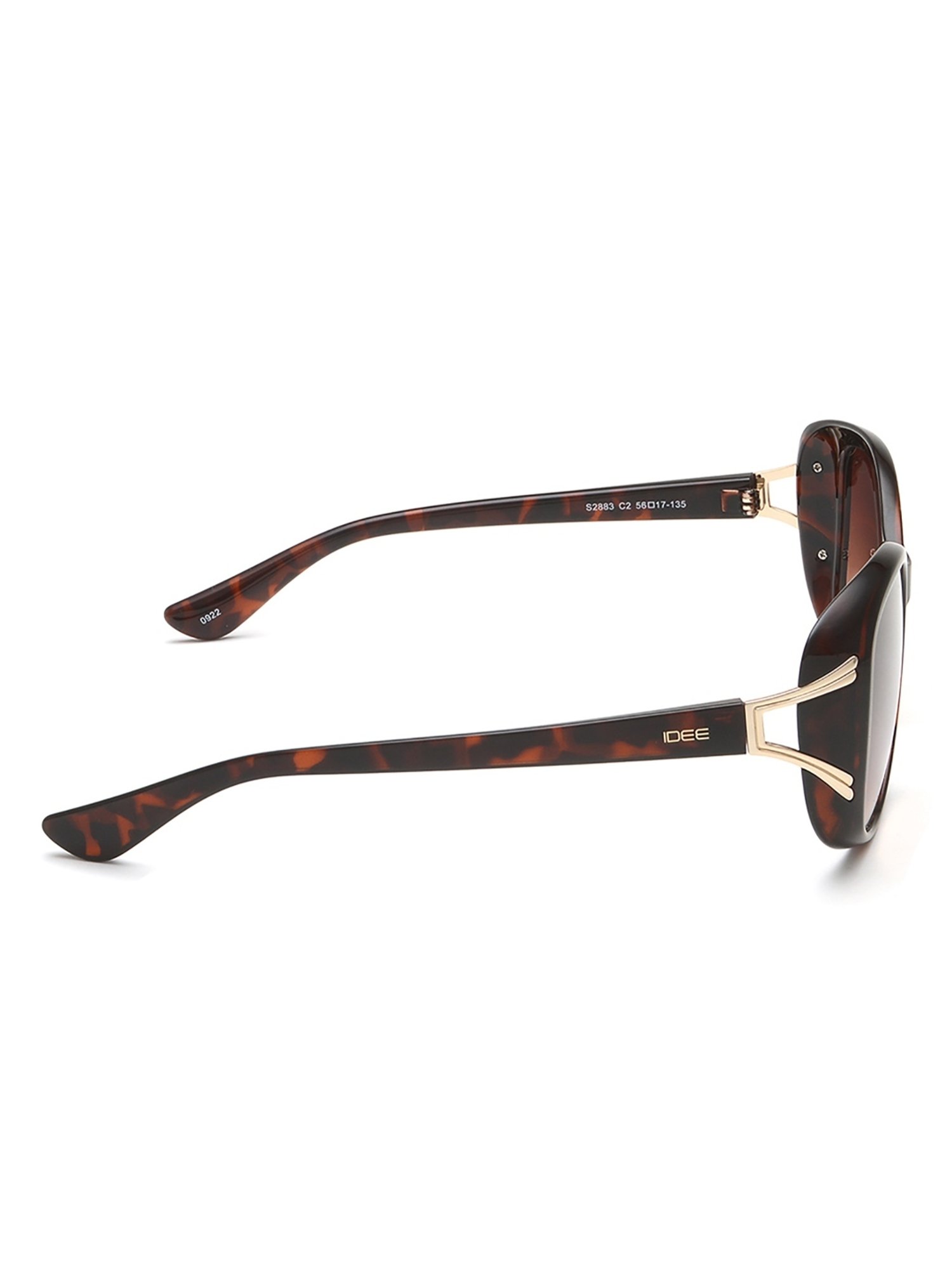 IDEE Brown Square Sunglasses for Women