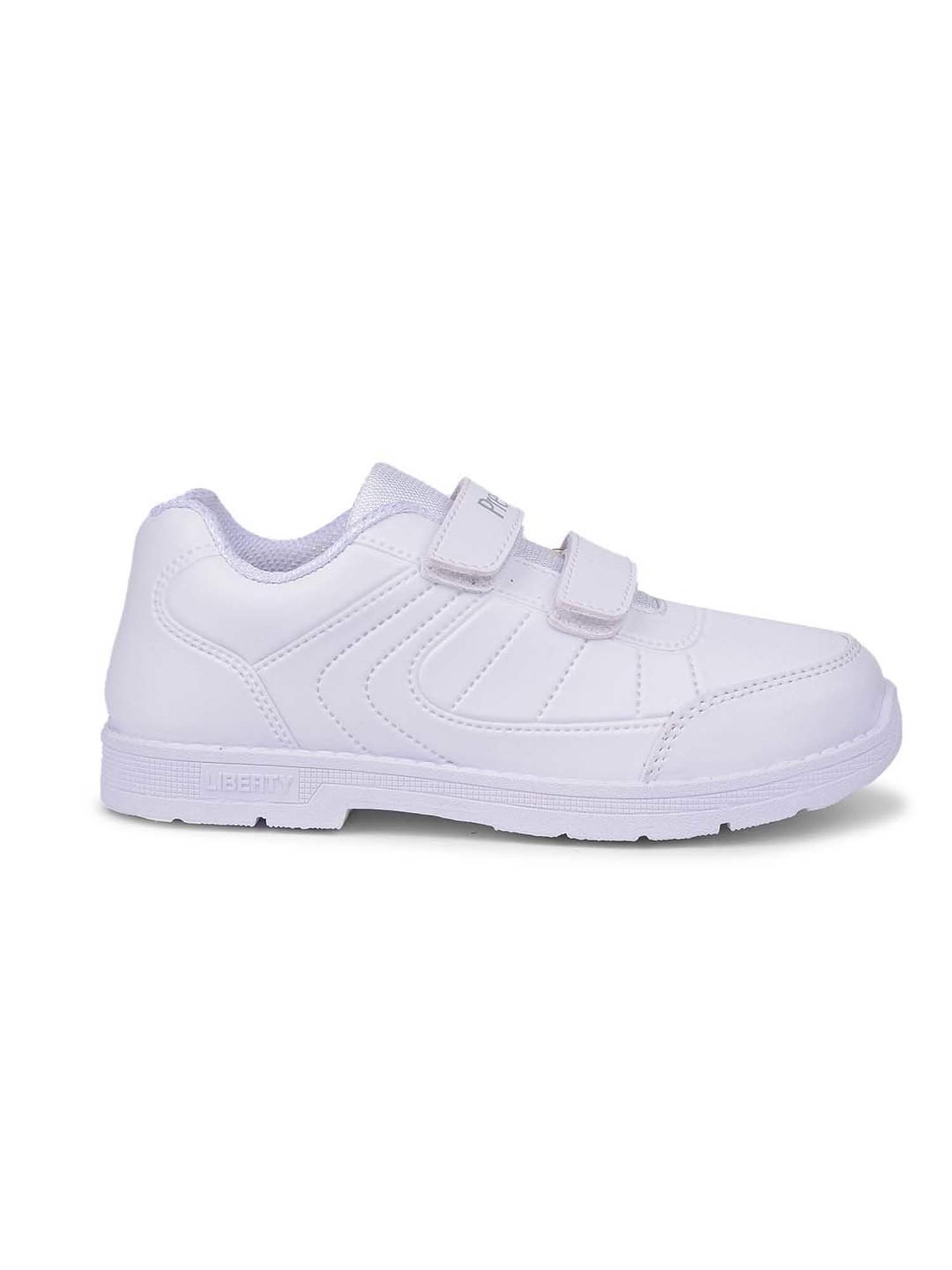 Prefect By Liberty Kids White Velcro Shoes