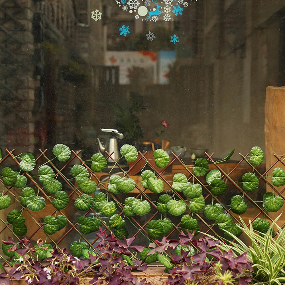 Expandable Courtyard Fence Home Retractable Artificial Garden Fence Gardening Decorative Tools Home Yard Balcony Fence