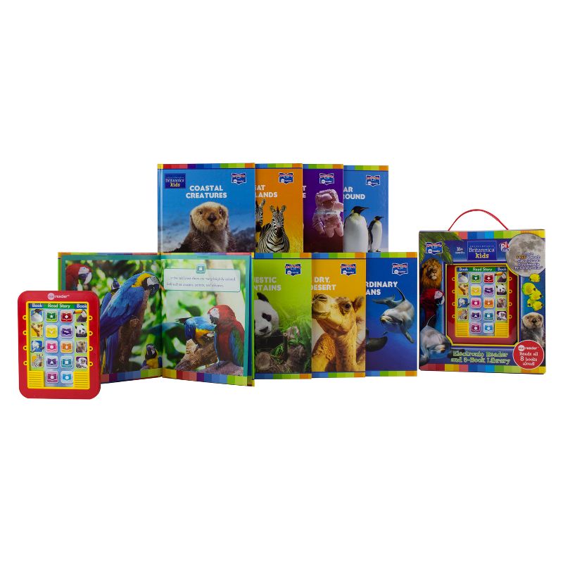 Encyclopedia Britannica Electronic Me Reader 8-book Boxed Set