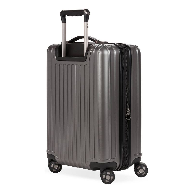 SWISSGEAR 20" Hardside Carry On Suitcase - Gun Metal