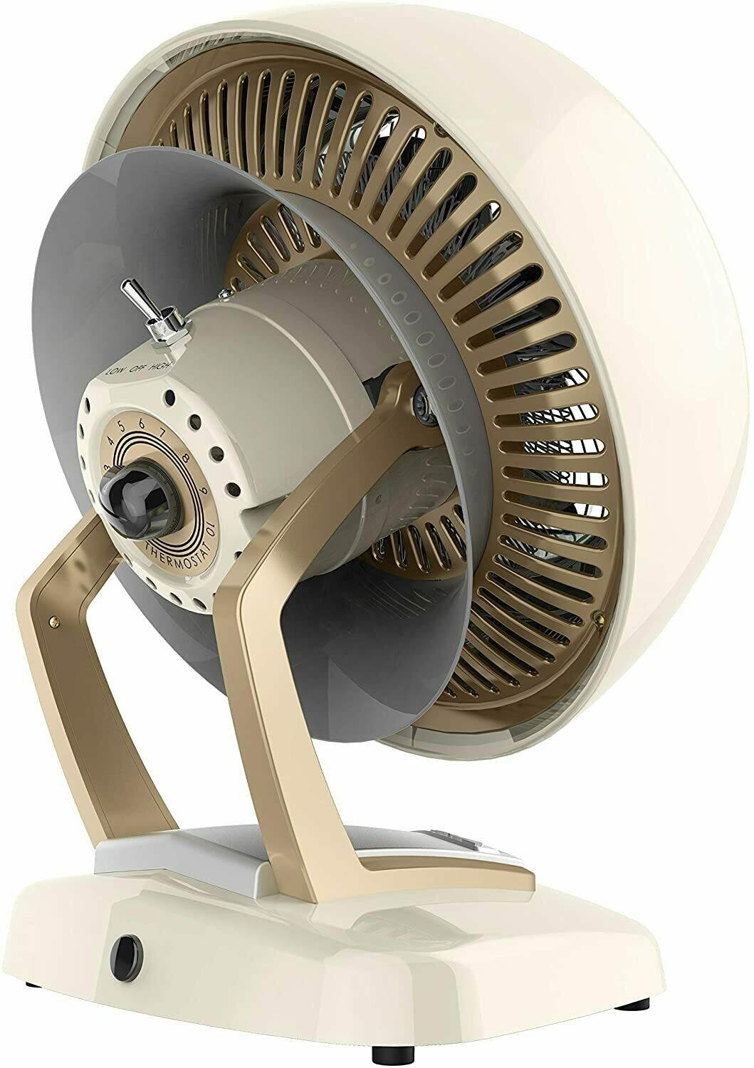 VHEAT 1500W Whole Room Vintage Metal Space Heater - Green | White