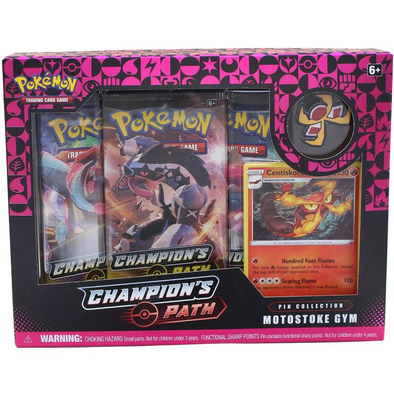 Pokemon Pokemon TCG Champions Path Pin Collection | Motostoke Gym