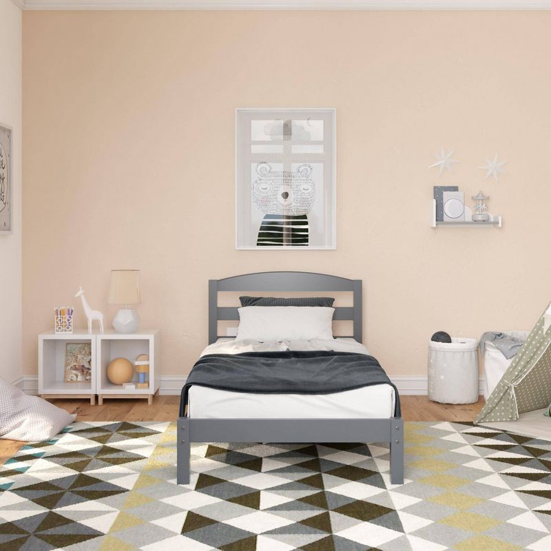 Twin Alto Bed Gray - Dorel Living