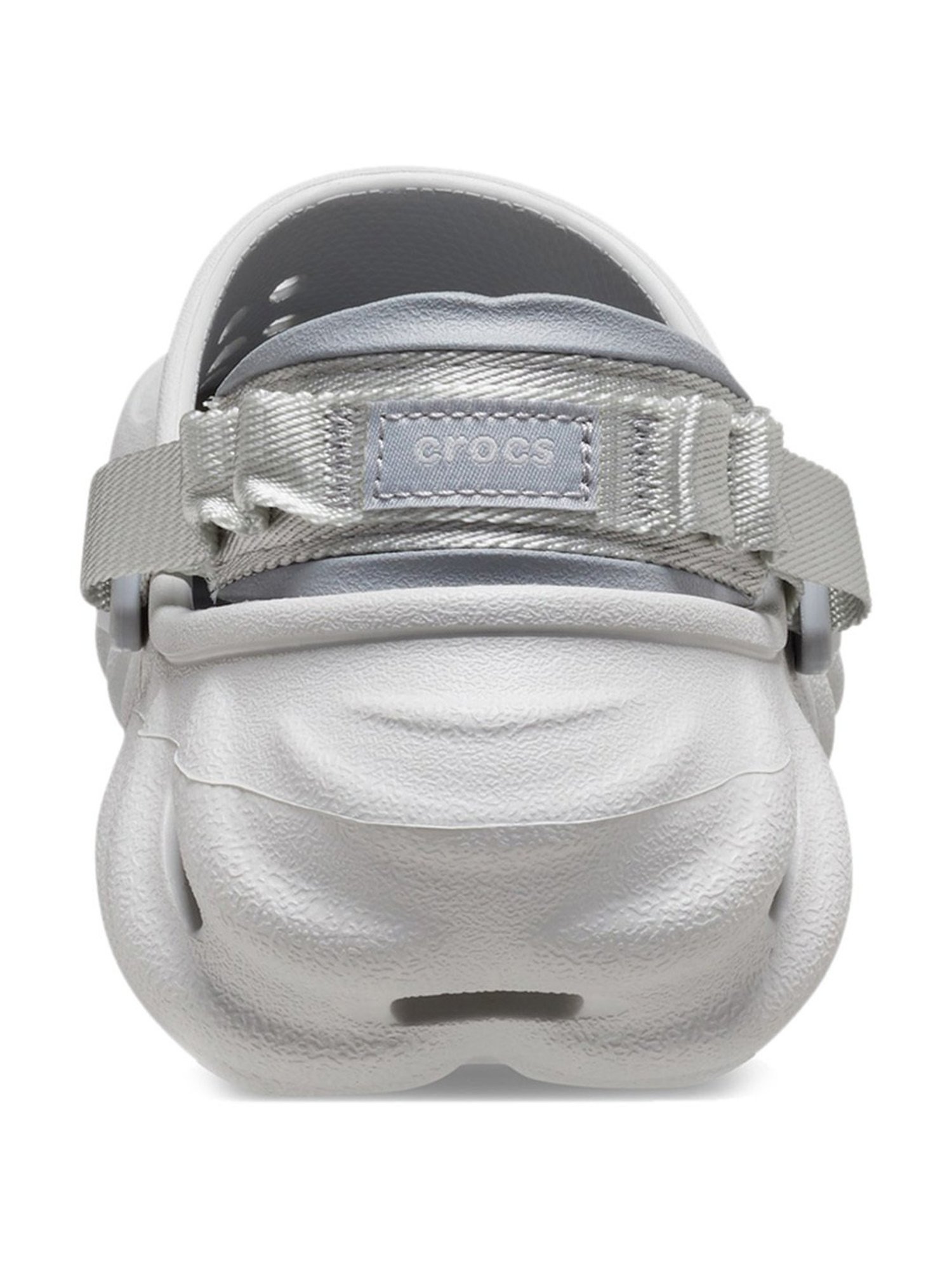 Crocs Men's Echo Slate Grey Back Strap Clogs