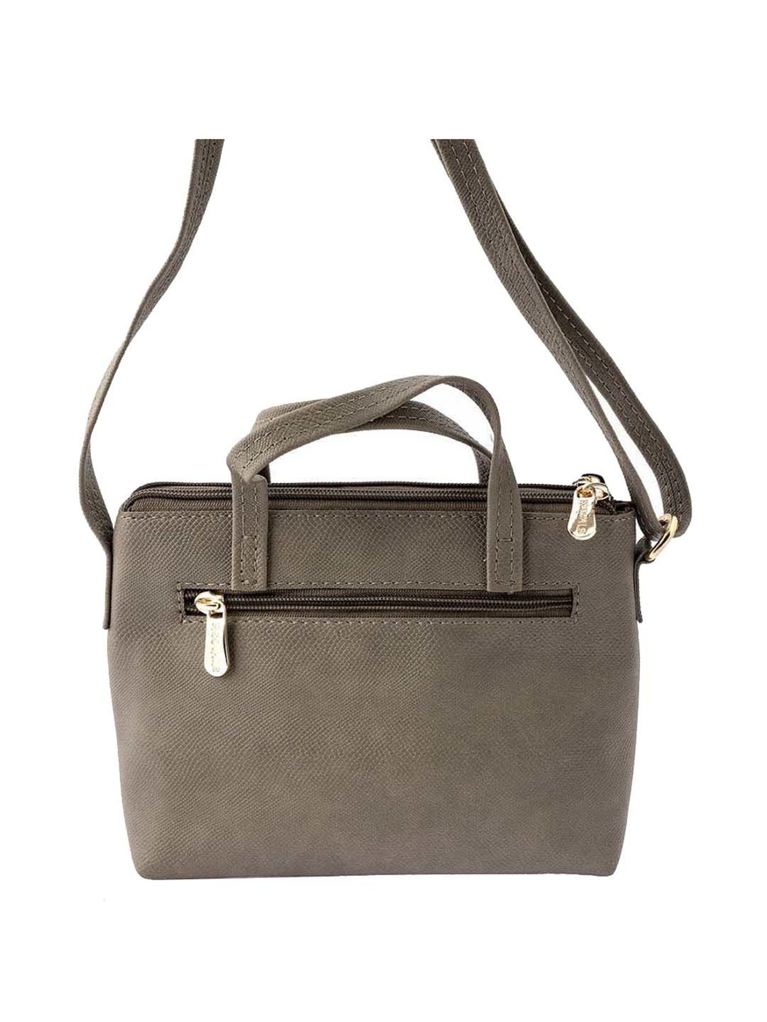 REDVALE Khaki Textured Small Handbag