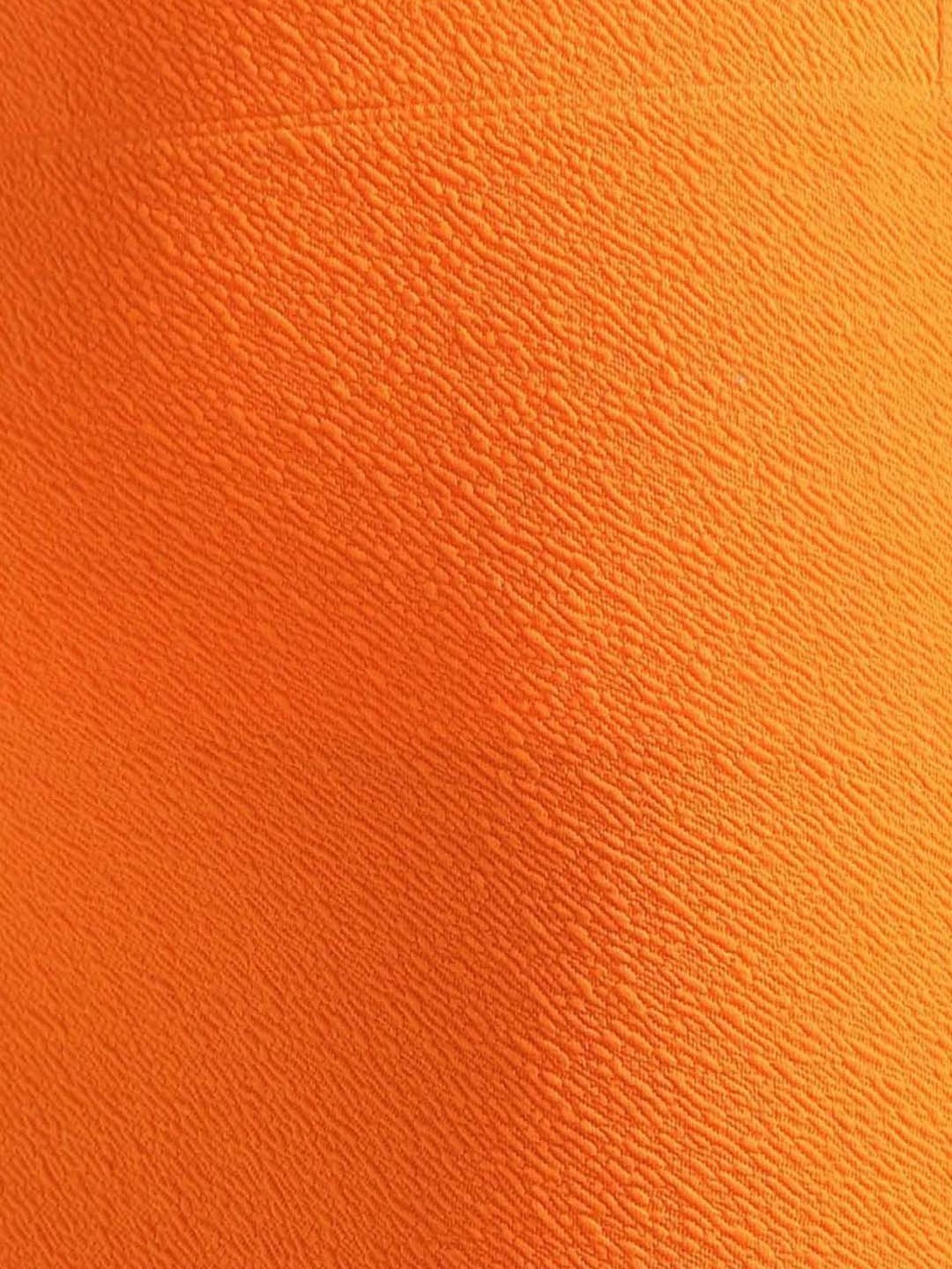 CALVIN KLEIN Vibrant Orange Embroidered Bodycon Skirt