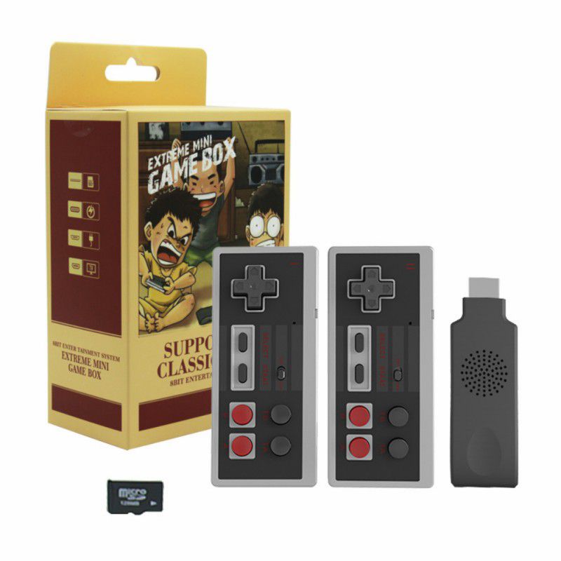 USB Wireless Handheld TV Video Game Console Build In 626 Classic 8 Bit Game Mini Console Dual Gamepad HDMI Output