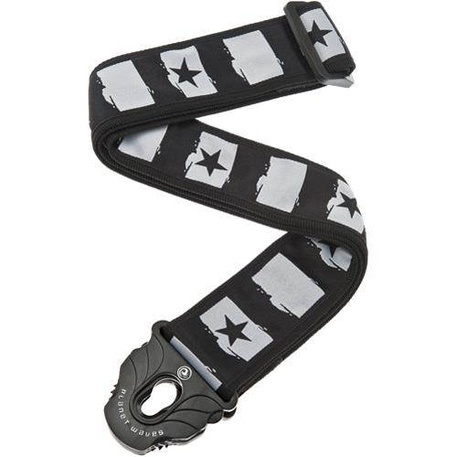 Planet Waves Planet Lock Guitar Strap, Rock Star