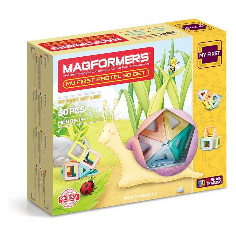 Magformers My First Pastel Building Set - 30pc