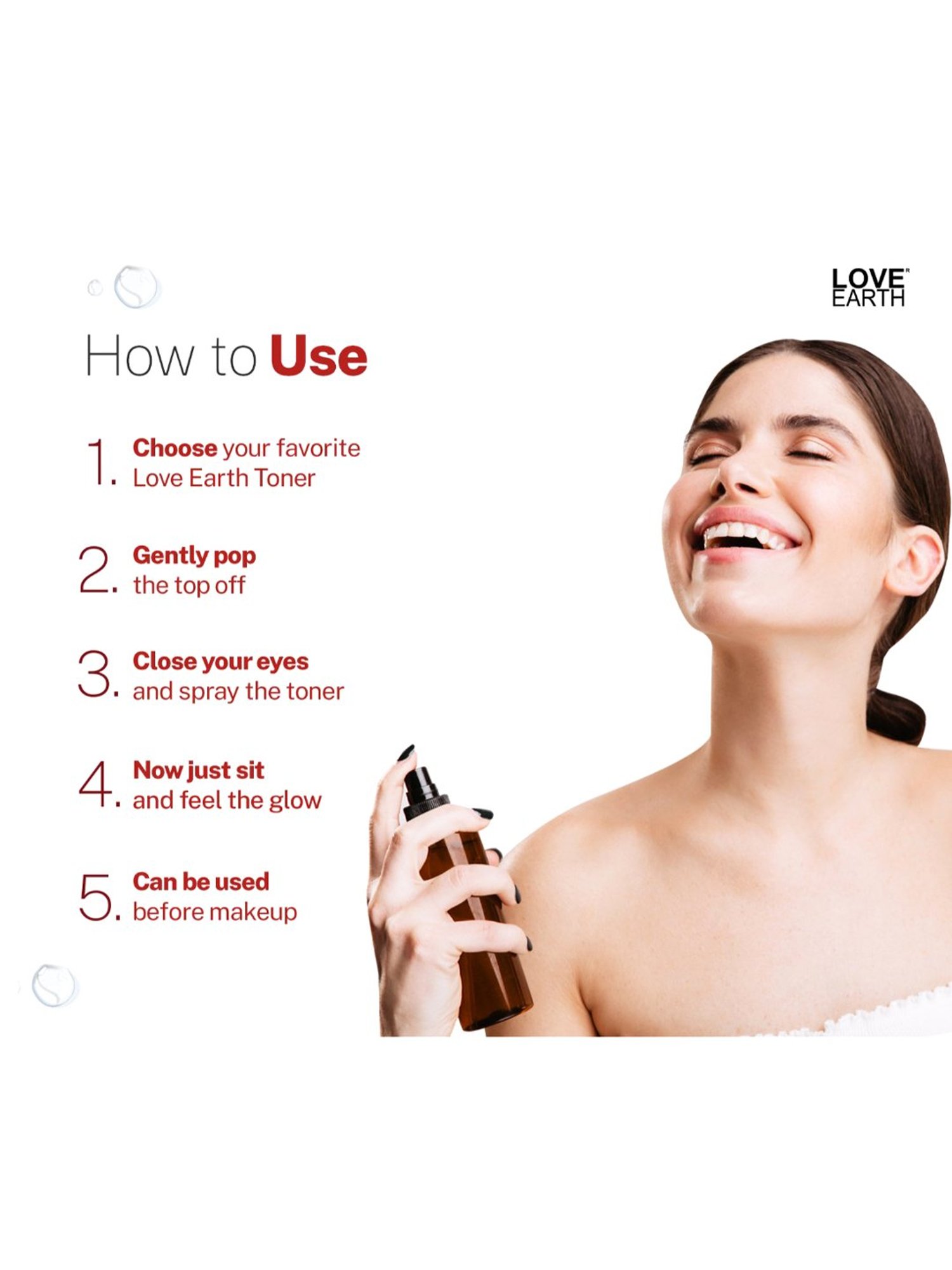 Love Earth Hyaluronic Acid Toner - 100 ml