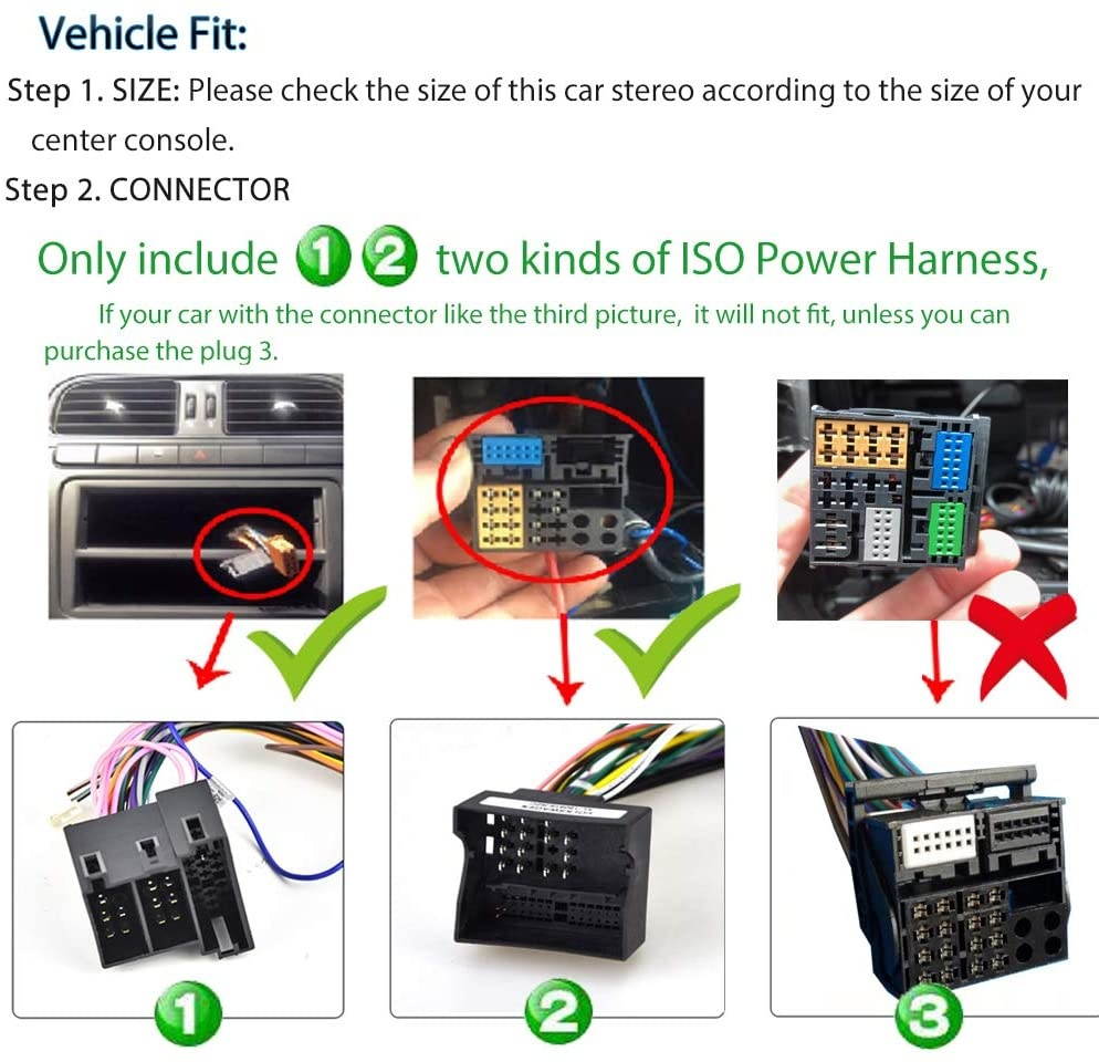 Double Din Android Car Navigation Stereo with Bluetooth for Volkswagen Passat Golf Jetta Polo Tiguan Touran SEAT Skoda, 9&rdquo;Headunit Support GPS WiFi FM +Rearview Camera+Double USB Input (2G+32G)