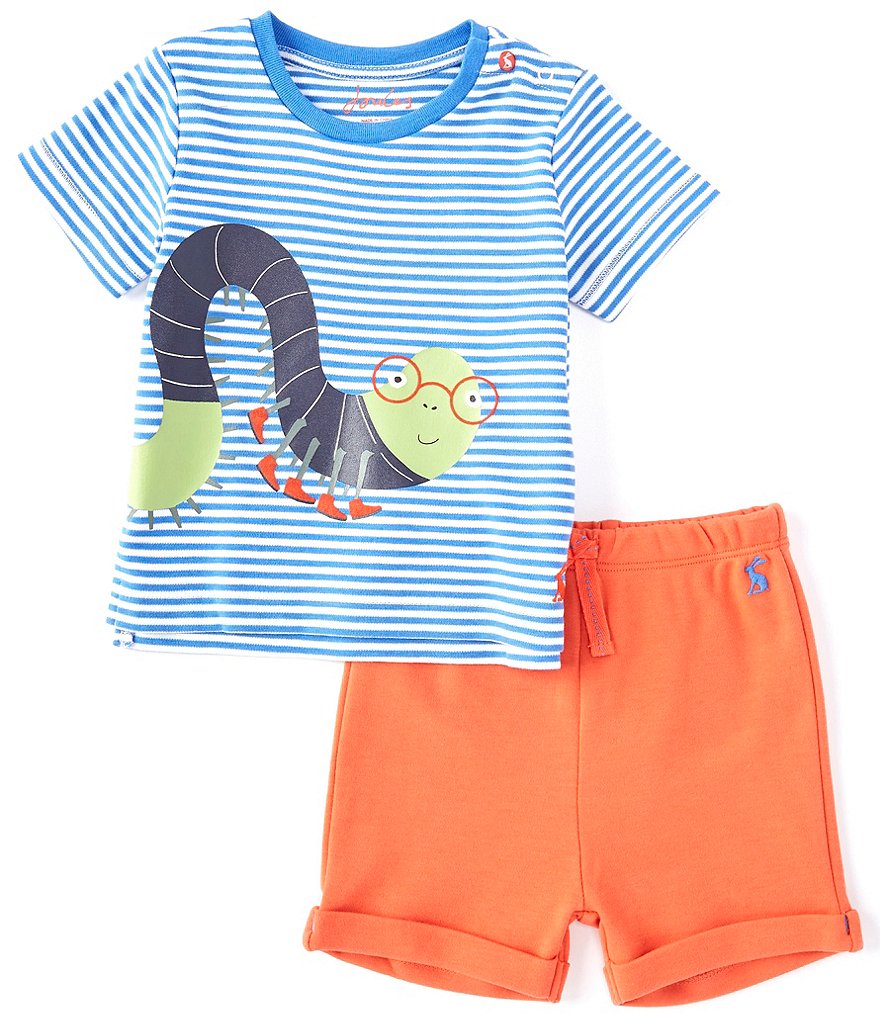 Joules Baby Boys 3-24 Months Short-Sleeve Barnacle Tee & Short Set