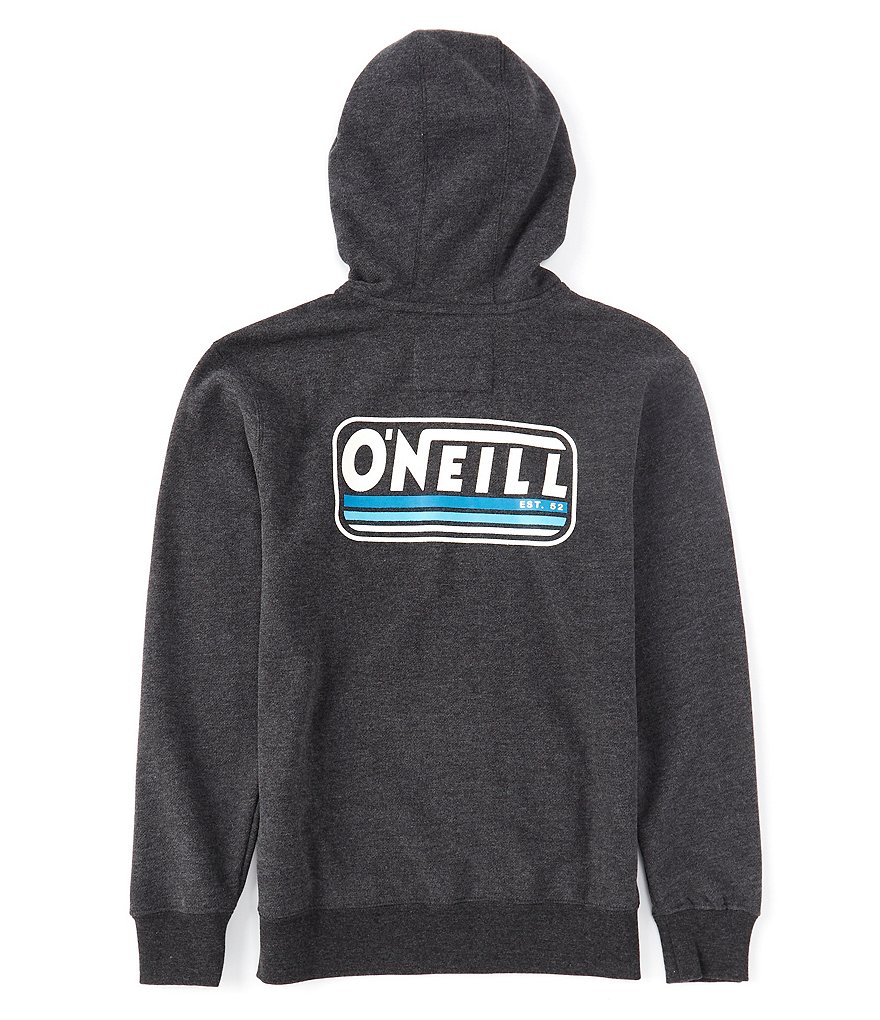 Guess Big Boys 8-16 Long-Sleeve Guess Logo Color-Block Fleece Pull-Over Hoodie