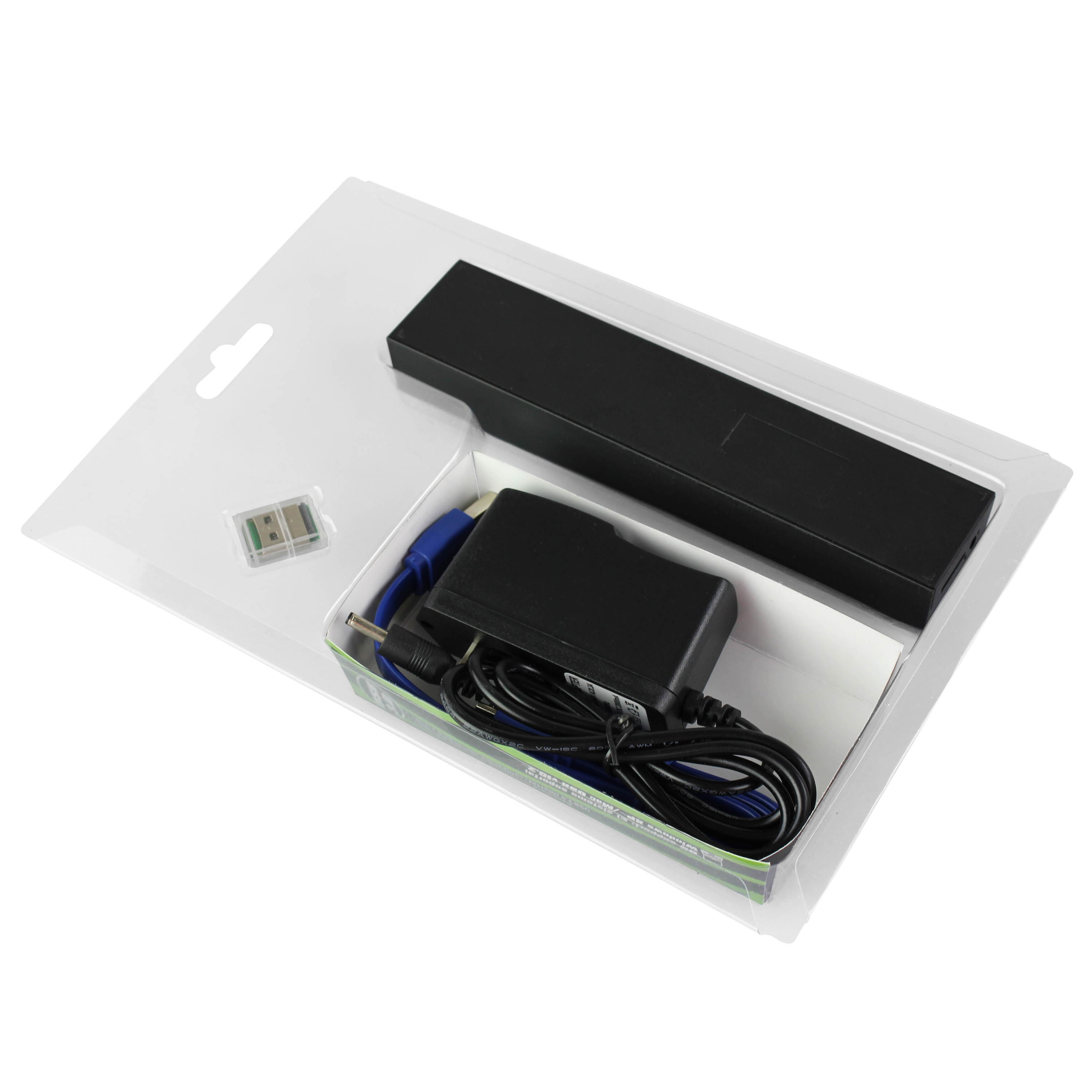 RAIDMAX 7 Port USB 3.0 Hub Power Splitter LEDSwitch AC Power Adapter SD(TF)Card Reader