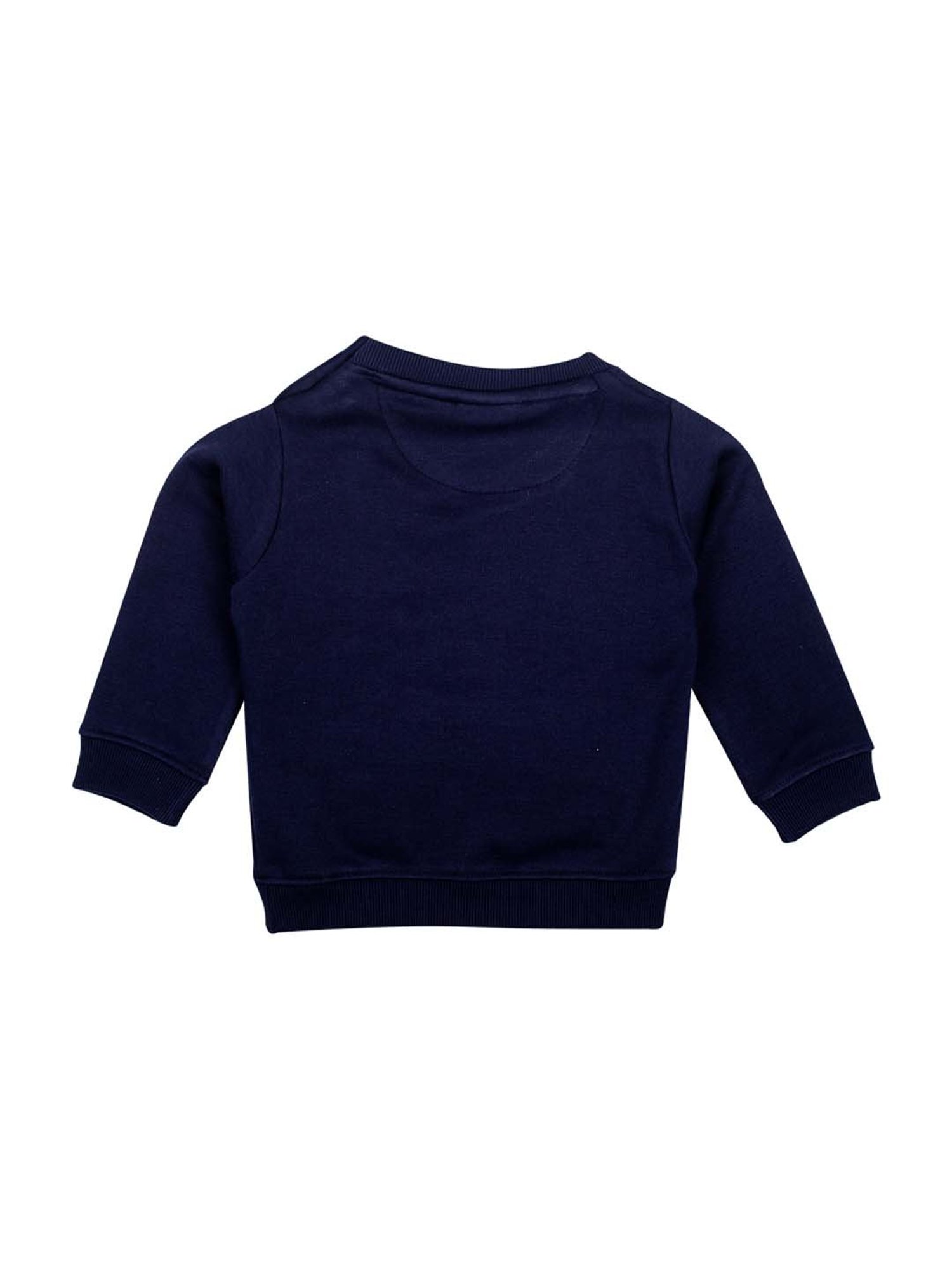 Mee Mee Boys Navy Embroidered T-Shirt