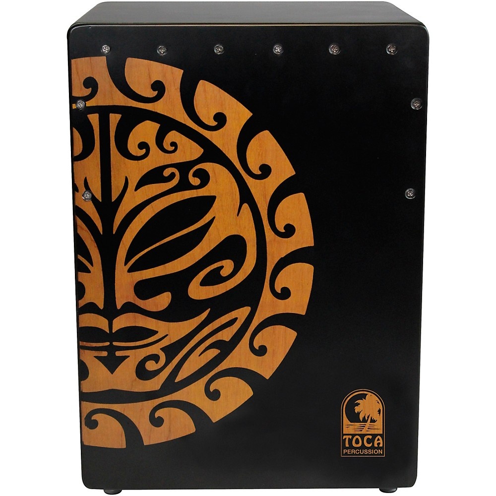 Toca Extended Range Bass Reflex Cajon With Adjustable Snares Tiger