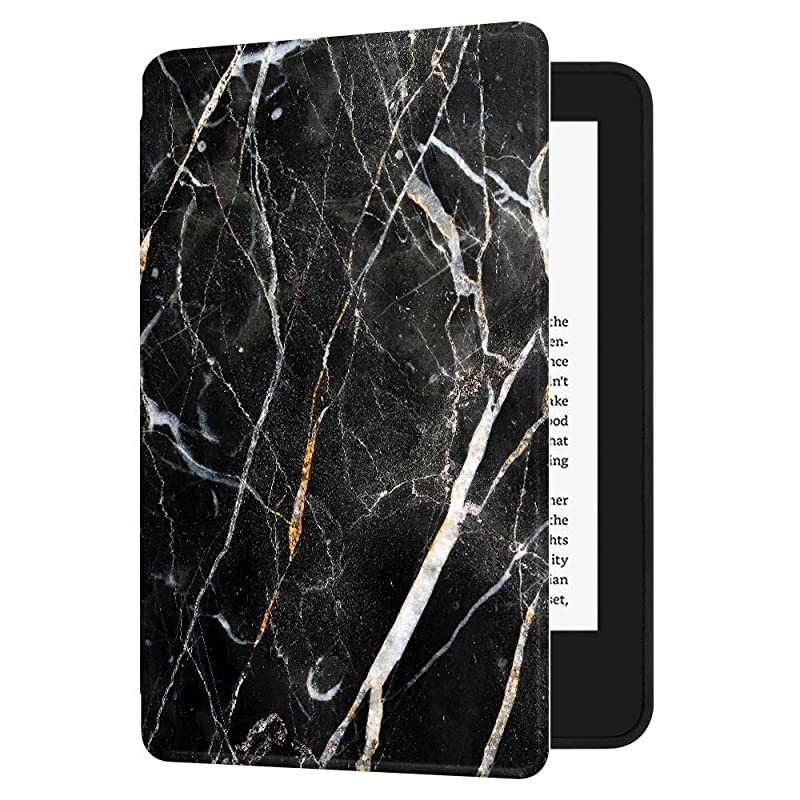 Painting Case for All-new Kindle (10th Gen - 2019 release only&mdash;will not fit Kindle Paperwhite or Kindle Oasis), Marble Black
