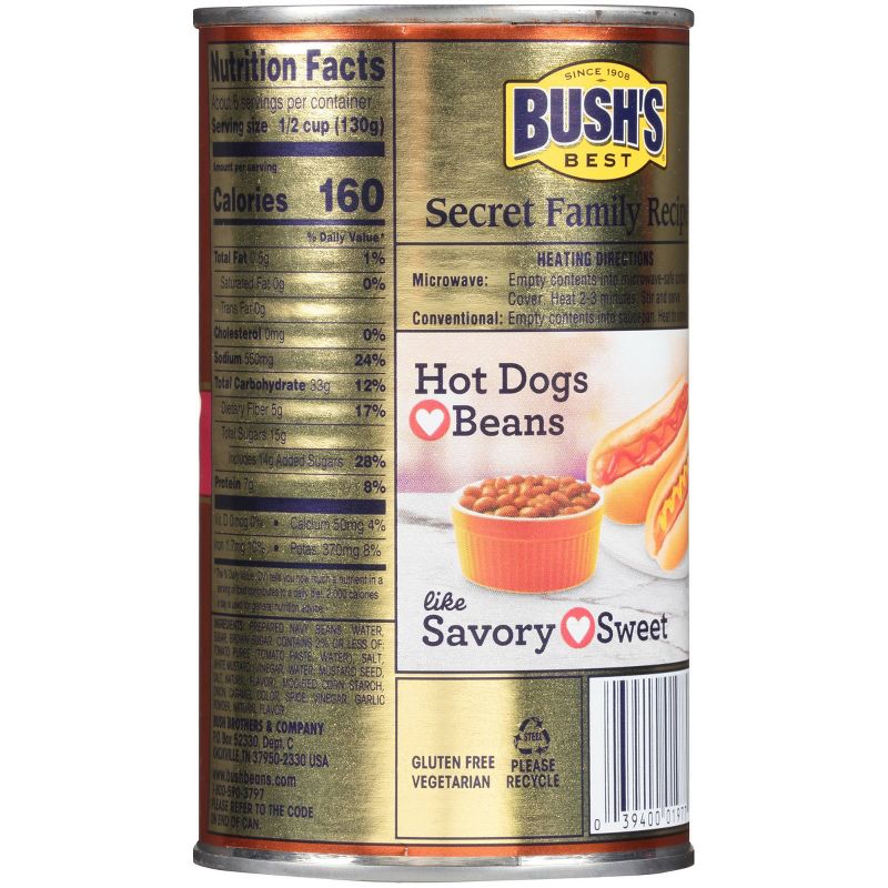 Bush's Brown Sugar Hickory Baked Beans - 28oz