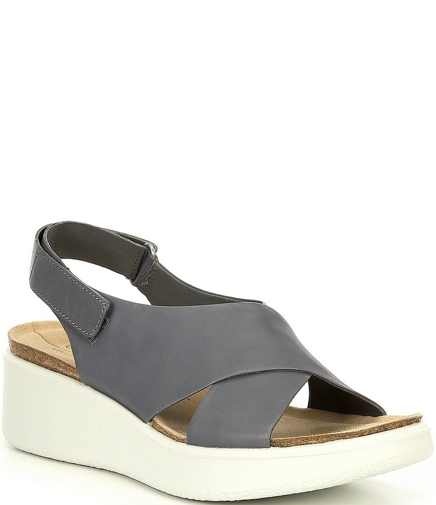 ECCO Flowt Wedge Corksphere Sandals