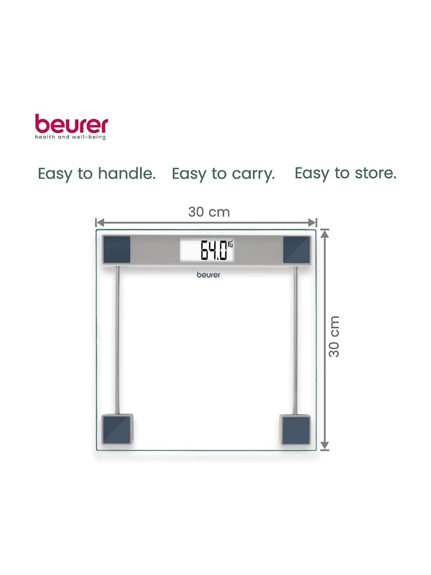 Beurer GS 11 Glass Bathroom/Weighing Scale