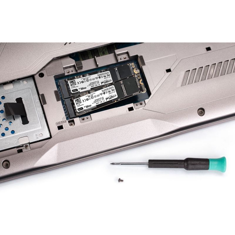 Crucial Client 500 GB Solid State Drive - M.2 2280 Internal - PCI Express (PCI Express 3.0 x4) - 1900 MB/s Maximum Read Transfer Rate