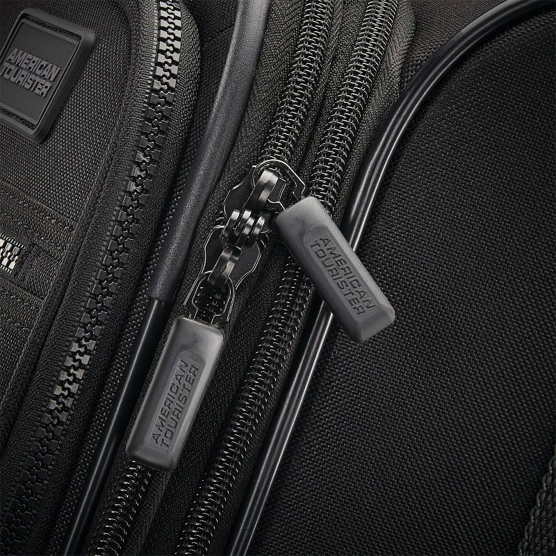 American Tourister 22.5" Softside Carry On Spinner Suitcase - Black