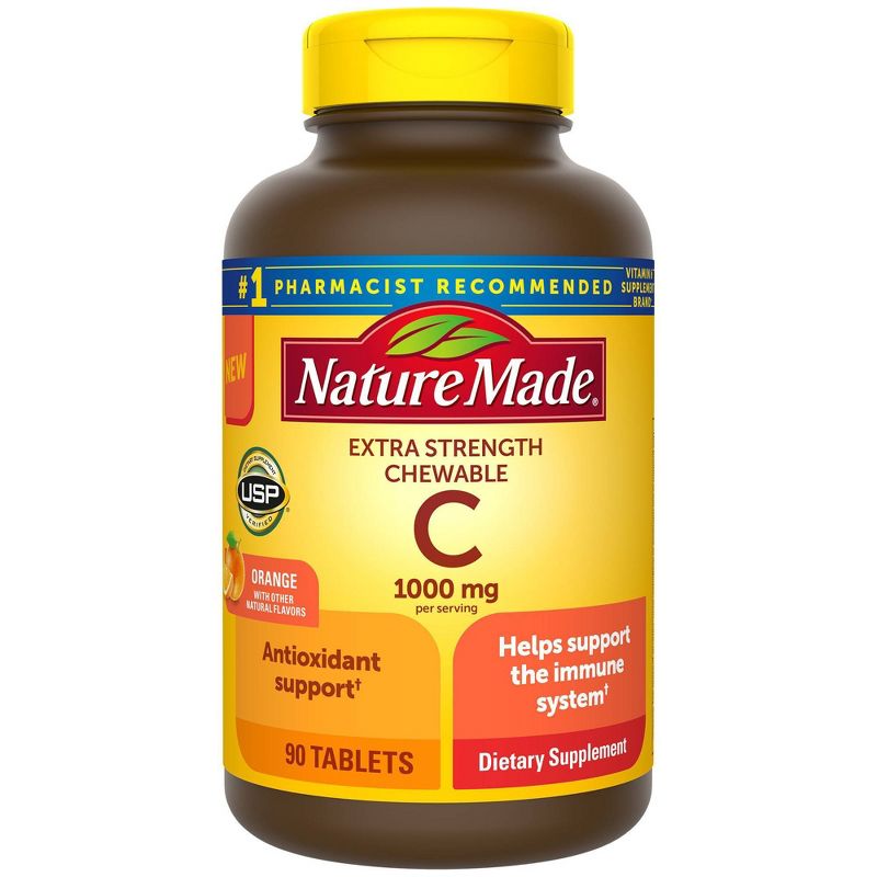 Nature Made Chewable C 1000mg Tablets - 90ct